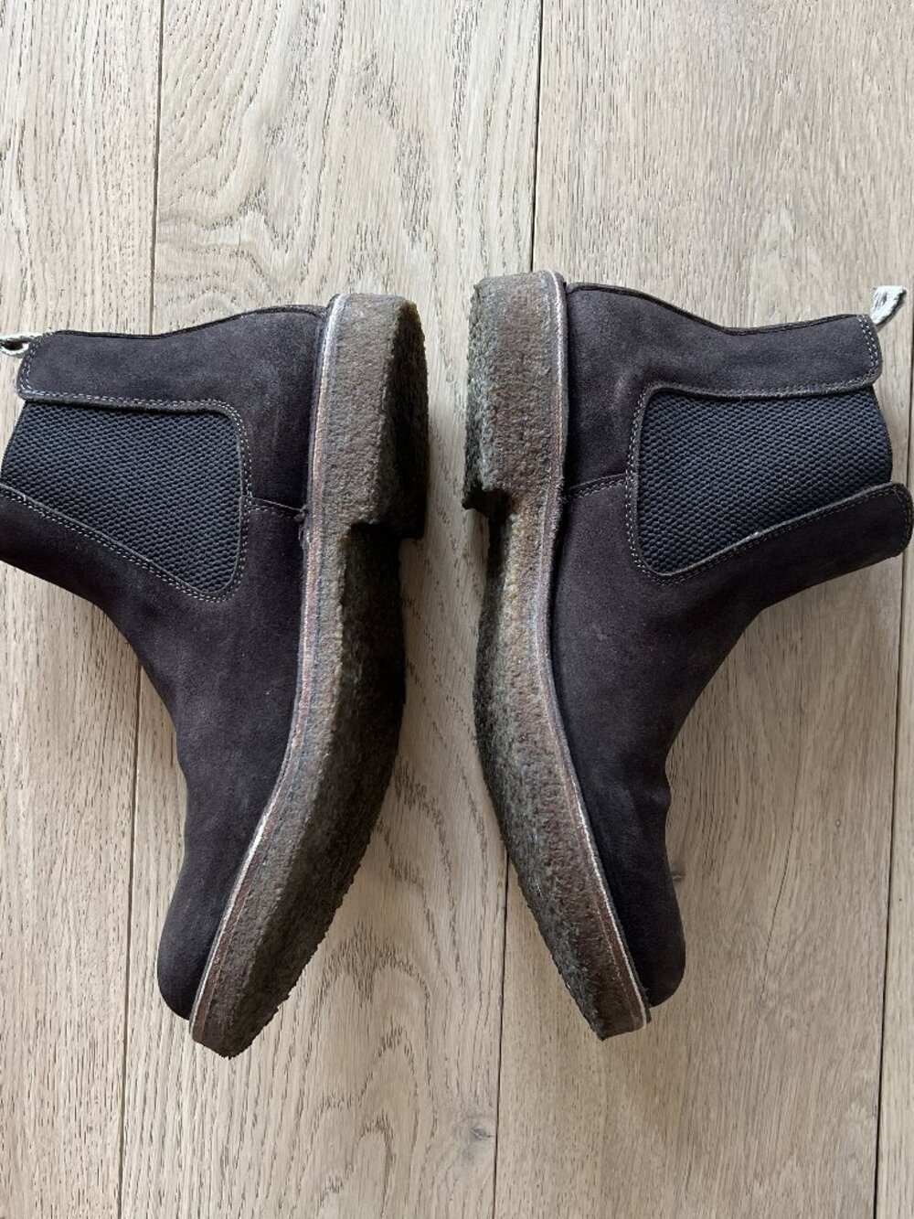 Astorflex SR1 Bitflex Chelsea Boots Brown Leather Men's Size 10 (43)